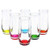 Suwimut 6 Pack Highball Glasses 12 oz Clear Tall Glassware Drinking Glass Cup for Water Juice Beverage Mojito Whiskey Cocktails Dishwasher Not Recommended