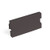 Leviton 41291-1BE 1 Unit High Blank MOS Module, Black