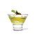 TOSSWARE RESERVE 8oz Stemless Martini Glass SET OF 4 Tritan Dishwasher Safe  and  Heat Resistant Unbreakable Plastic Cocktail Glasses Clear