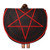 Semtomn 60 Inches Round Beach Towel Blanket Satan Baphomet Star Reversed Pentagram Satanic Sign Gothic Amulet Travel Circle Circular Towels Mat Tapestry Beach Throw