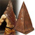 Daylight Hill Pyramid Head Mask Full Face Latex Mask Cosplay Props Brown