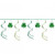 Amscan 226991 Swirls Garland 12' Multicolor