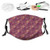 Circles and Dots Futuristic Mosaic Grid Retro Style Simplistic PatternProof Windproof Face MaskReusableWashable ClothFace CoverCover for Men Women
