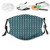 Wire Inspired Floral Like Image Thick Crossed Horizontal Lines ImageProof Windproof Face MaskReusableWashable ClothFace CoverCover for Men Women