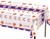 Creative Converting Clemson Tigers Plastic Table Cover, 54"x108" - 724831