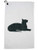 Hollywood Thread Oriental Shorthair Cat Sports Towel with Carabiner Clip