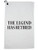 Hollywood Thread The Legend Has Retired - Retirement Graphic Sports Towel with Carabiner Clip