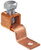 Morris Products 90518 Single Offset Mechanical Connector, Copper, 125A Rating, 1/0 - 2 Wire Range