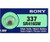 Sony 337 - SR416SW Button Cell Battery