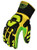 Ironclad Impact Gloves L Yellow/Green/Black PR Large