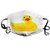 Comfortable MaskRubber Duck?Yellow Squeak Ducky Toy Fun Bubble Bath Animal Kids Room Duckling PrintWhite and YellowPrinted Facial decorations for adult  dan-2203