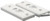 Prime-Line Products F 2627 Spring Loaded White Sliding Window Tilt Latch, 1-Pair