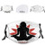 1 mask with 10 filters Activated carbon mask Facial decorations for adults Grunge Display Woman in Lotus Pose The Flower Backdrop