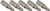 DEWALT DW2105 #2 Drywall Bit Tip (5-Pack)
