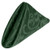 Ultimate Textile -1 Dozen- Somerset 17 x 17-Inch Damask Cloth Napkins Hunter Green