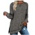 AODONG Blouses for Women Sexy Womens Long Sleeve Loose Casual Fall Pullover Side Split Tunic Tops