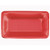 Foil Red Rectangular Paper Appetizer Plates, 8ct