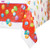 Balloons Birthday Plastic Tablecloth, 84" x 54"
