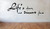 Blinggo Life's Short, eat Dessert First Removable Vinyl Wall Decal Home Dicor