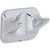 Franklin Brass D2402PC Futura, Bath Hardware Accessory, Double Robe Hook