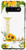 Galaxy S10 Sunflower Letter L Monogrammed Initial White Case