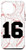 iPhone 12 Pro Max Baseball Case Number 16 Sixteen Case