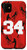 iPhone 11 Baseball Case White Number 34 Thirty Four Case