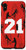 iPhone XS Max Baseball Case White Number 21 Twenty One Case