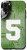 iPhone 11 Pro Max Soccer Case White Number 5 Five Case