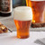 Minoqi 10 oz Clear Plastic Beer GLASS Disposable Beer Can  Crystal Clear, Shatterproof PET Plastic-4 pcs