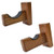 1 Set Baseball Bat Display Case Holder Baseball Bat Rack Softball Bat Holder Wall Mount Baseball Bat Holder Bracket Baseball Bat Display Holder, Brown
