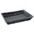 Basket with False Bottom Black Wicker - 16" L x 12" W x 2 1/2 H