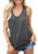 Laseily Womens V Neck Sleeveless Tank Tops Workout Yoga Loose Lightweight Flowy Summer Tee Shirts with Pocket Grey Laseily Womens V Neck Sleeveless Tank Tops Workout Yoga Loose Lightweight Flowy Summer Tee Shirts with Pocket Grey
