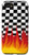 iPhone SE (2020) / 7 / 8 Black and White Checkered Checkerboard Red flame phone Case