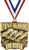 Crown Awards 2.5" 3D Gold Pinewood Derby Race Medal 1 Pack Prime