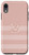 iPhone XR Rose Pink Stripes Letter B Initial Monogram Case