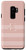 Galaxy S9Plus Rose Pink Stripes Letter E Initial Monogram Case