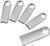 5 X 32GB USB Flash Drive 2.0 Memory Stick Thumb Drives with Keychain Pen Drive Jump Drive Data Storage Sticks(32GB, Silver)