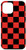 iPhone 12 mini Checkered Red And Black Checkerboard Phone Case