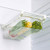 KaryHome Refrigerator Drawer Organizer,Mini Fridge Drawer Organizer Pull Out Storage Box, Fridge Shelf Organizer Storage Bin for Food, Fit for Fridge Shelf Under 0.6"