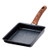 homozy Japanese Omelette Pan Nonstick Tamagoyaki Egg Pan Retangle Small Frying Pans Lightweight - L