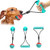 A.FATI Dog Chew Toys for Aggressive Chewers, 4 in 1 Dog Tug Rope Ball Toy,Dog Chew Puppy Dog Training Treats Teething Rope Toys for Boredom with Teeth Cleaning and Food Dispensing for Dogs