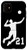 iPhone 11  21, Number 21 Volleyball player black background Case