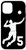 iPhone 12/12 Pro  5, Number 5 Volleyball player black background Case