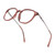 FEISEDY Oversized Lightweight Polygon Blue Light Blocking Glasses Women Men Computer Eyeglasses Frame B2687