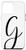 iPhone 12 Pro Max White  and  Black Personalized Phone Cases with Letter G,Initial Case