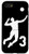 iPhone SE (2020) / 7 / 8  3, Number 3, Volleyball player black background Case