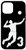 iPhone 12 mini  3, Number 3, Volleyball player black background Case