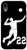 iPhone XR  22, Number 22 Volleyball player black background Case