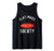 Flat Mars Society Conspiracy Theory Funny Space Science Joke Tank Top